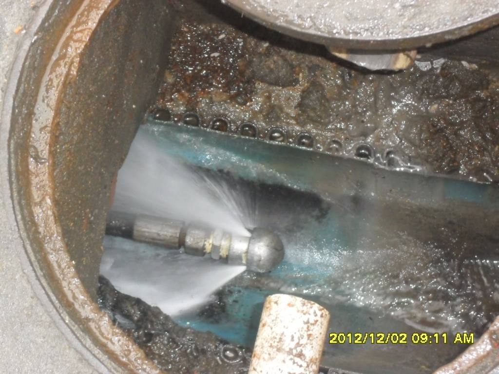 儋州污水管道高压清洗